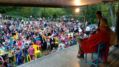 اجرای نمایش تریلی سیار در شهر ها و روستا های استان مازندران