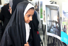 نمایشگاه عکس دفاع مقدس در کانون پرورش فکری ابوموسی