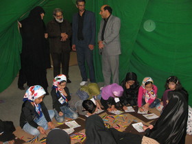 بازدید مدیرکل کانون استان یزد از خانه‌ی بچه‌های بهشت