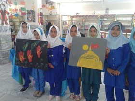 اعضا و مربیان مراکز فرهنگی- هنری سیستان و بلوچستان در سوگ شهیدان کربلا