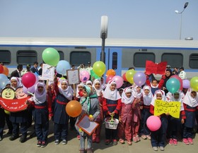 سوت قطار کودکی در هفته ملی کودک به صدا درآمد