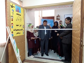 افتتاح نمایشگاه ترنم کودکی توسط الهیاری فرماندارآذرشهر