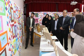 نمایشگاه نقاشی آواز های رنگی من در شهرکرد برگزار شد