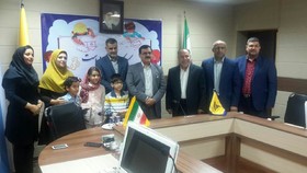 کودک خوزستانی تمبر طلای مسابقه ی بین المللی نامه نگاری  را کسب کرد