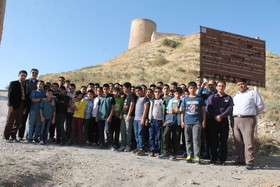 بازدید اعضای فعال کانون خوزستان از نماد تاریخی شهر قلعه‌تُل