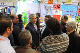 بازدید مسئولان استانی از غرفه‌های کانون در پانزدهمین نمایشگاه بین‌المللی کتاب تبریز