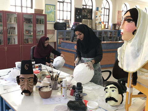 کارگاه ساخت عروسک های نمایشی