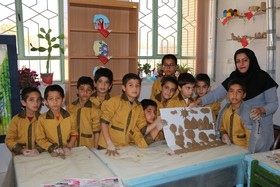 کودکان درحمایت ازهوای پاک به خلق آثارهنری پرداختند