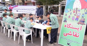 همکاری کانون استان قزوین با راه‌پیمایی روز دانش‌آموز