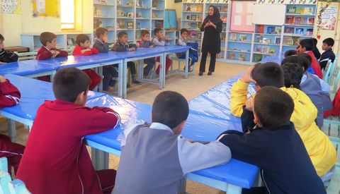 گزارش تصویری اجرای طرح کانون مدرسه در مراکز فرهنگی و هنری کانون استان قزوین 