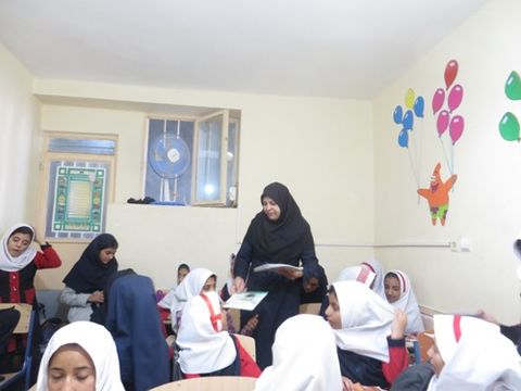 مربیان کانون پرورش فکری سیستان و بلوچستان " سفیران کتاب " در مدارس استان