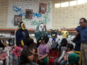 جشن صورتک های نمایشی در مرکز شماره ۳ تهران