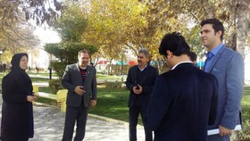 بازدید شهردار قوچان به همراه عضو شورای شهر از مرکز فرهنگی هنری قوچان