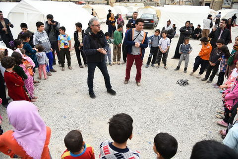 امداد فرهنگی کانون در مناطق زلزله‌زده استان کرمانشاه 2