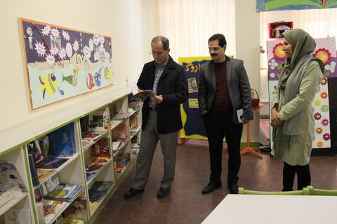 بازدید مدیر کل از مرکز شماره 6 کانون تهران / عکس از یونس بنامولایی