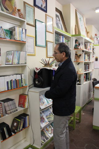 بازدید مدیر کل از مرکز شماره 6 کانون تهران / عکس از یونس بنامولایی