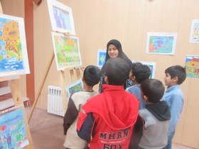 برگزاری نمایشگاه نقاشی سفررنگ‌ها در کانون فردوس