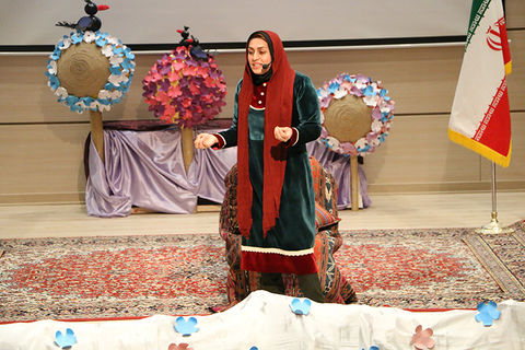 نیوشستان در قاب تصویر ا؛جشنواره قصه‌گویی حوزه‌ی پنج در سمنان