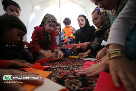 امداد فرهنگی کانون در مناطق زلزله‌زده استان کرمانشاه 4