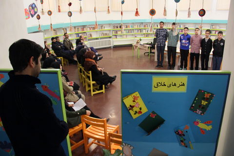 نگاهی بر گشایش دوباره کتابخانه شماره ۲ کانون تهران / عکس یونس بنامولایی