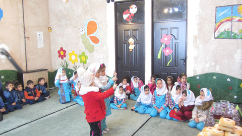 جشن یلدا در روستای پاپی خالدار خرم آباد