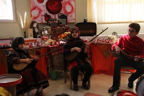 جشن یلدا در مرکز شماره7 مشهد