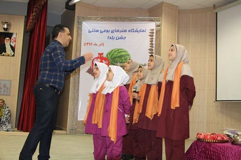 جشن یلدا و نمایشگاه هنرهای بومی دستی در کانون کرمان