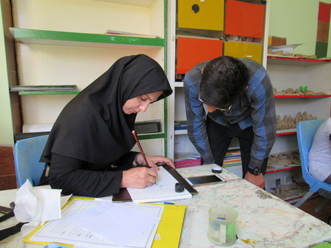 گزارش تصویری فراخوان «به رنگ ساوالان» در مراکز کانون استان اردبیل 