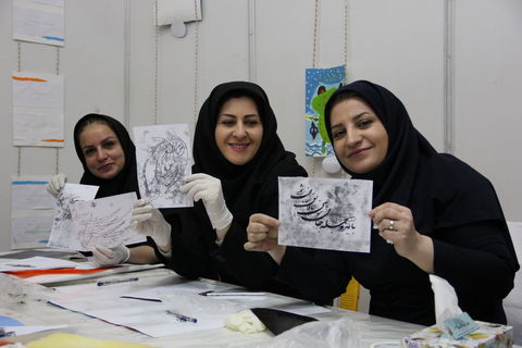 برگزاری کارگاه آموزشی چاپ ویژه مربیان هنری کانون تهران