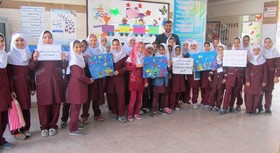 همکاری مراکز کانون قزوین با برنامه«یک روز با هنر» مدارس