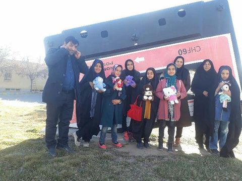 امداد فرهنگی مربیان کانون کرمان در مناطق زلزله‌زده کوهبنان