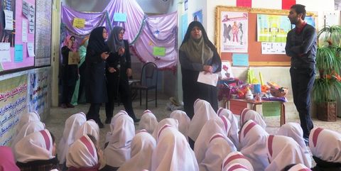 گزارش تصویری همکاری مراکز کانون قزوین با برنامه«یک روز با هنر» مدارس