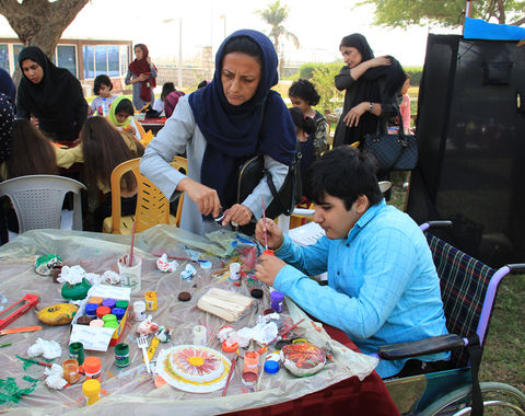 جشنواره کودک باهمکاری کانون در بندرعباس