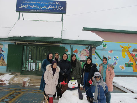 فعالیت های زمستانی در مراکز کانون استان اردبیل
