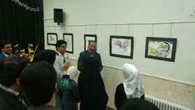 نمایشگاه تخصصی‌نقاشی"نگاه‌نگار" درشهرستان تفت گشایش یافت