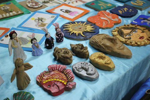 نمایشگاه استانی دست سازه ها در محمودآباد 