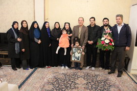 دیدار با خانواده شهید محمد رحیم بردبار در ایام الله دهه فجر