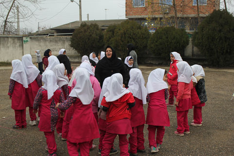 جشنواره بازی های بومی محلی در روستای آلو کنده نکا 