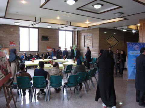 کارگاه شعر  اعضای کانون پرورش فکری مازندران در جشنواره ملی شعر نیما در نور 