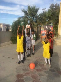 اجرای طرح فوتبالیست‌های کتابخوان درمرکز فرهنگی هنری جاسک