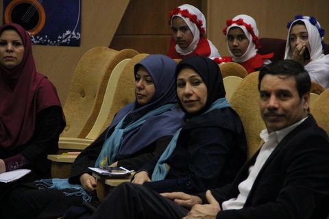 نگاهی به پشت صحنه ی جشنواره سرود استان تهران / عکس از مهدیه یکه خانی