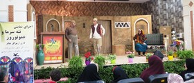 اجرای پراستقبال نمایش کانون در مراسم افتتاحیه نمایشگاه توانمندی های زنان استان قزوین