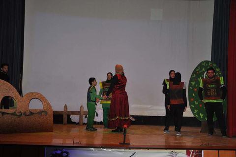 استقبال دانش آموزان از فعالیت های نمایشی - البرز