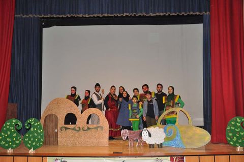 استقبال دانش آموزان از فعالیت های نمایشی - البرز