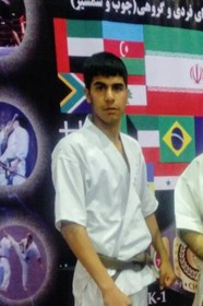 کسب مدال نقره مسابقات کاراته توسط عضو نوجوان کانون فارس
