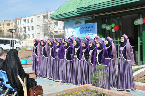 هدیه ما به زمین؛ افتتاح پارک کودک مرکز فرهنگی هنری شماره دو کانون اردبیل