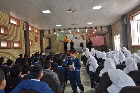 اجرای فعالیت های فرهنگی در مدارس روستایی البرز