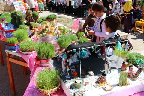 جشنواره  سبزه گردانی نوروزی در کانون پرورش فکری کودکان و نوجوانان اردل