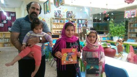 بازدید شاعر و نویسنده کودک و نوجوان از طرح عیدانه در استان سمنان
