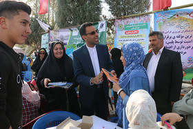 گزارش تصویری بازدید مدیرکل کانون پرورش فکری استان سمنان از پایگاه نوروزی و مراکز مجری طرح عید و کتاب در میامی و شاهرود